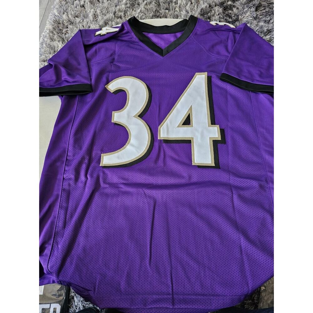 Ricky Williams Autographed/Signed Jersey JSA COA Purple Custom Jersey - Picture 5 of 7